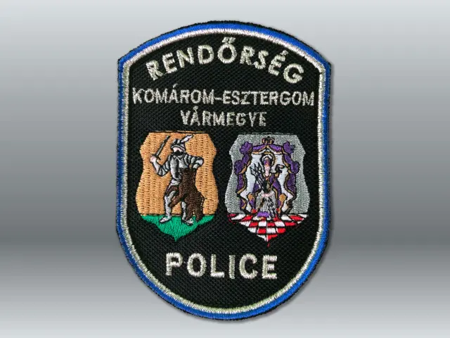 Hz. karjelvény (Komárom-Esztergom Vármegyei RFK) tépőzáras